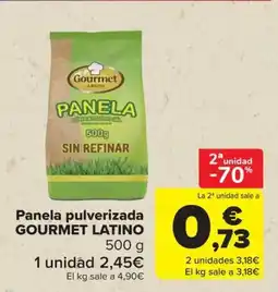 Carrefour GOURMET LATINO Panela pulverizada oferta