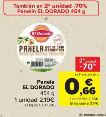 Carrefour EL DORADO Panela oferta