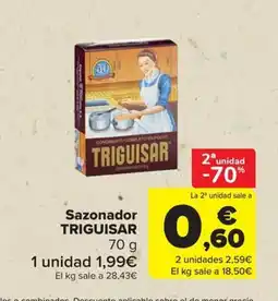Carrefour TRIGUISAR Sazonador oferta