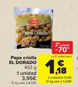 Carrefour EL DORADO Papa criolla oferta