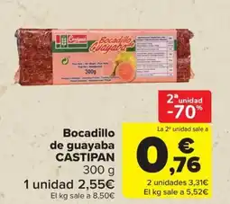 Carrefour CASTIPAN Bocadillo de guayaba oferta