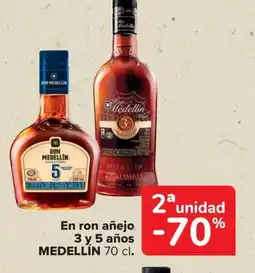 Carrefour MEDELLÍN En ron añejo 3 y 5 años oferta