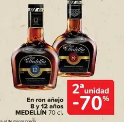 Carrefour MEDELLÍN En ron añejo 8 y 12 años oferta