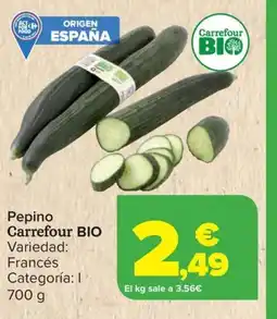 Carrefour Pepino oferta