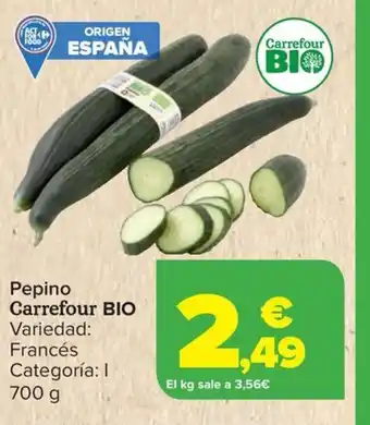 Carrefour Pepino oferta