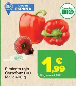 Carrefour Pimiento rojo oferta