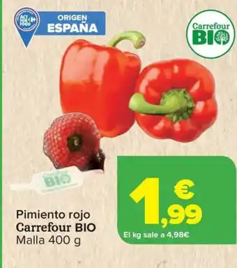 Carrefour Pimiento rojo oferta