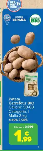 Carrefour Patata oferta