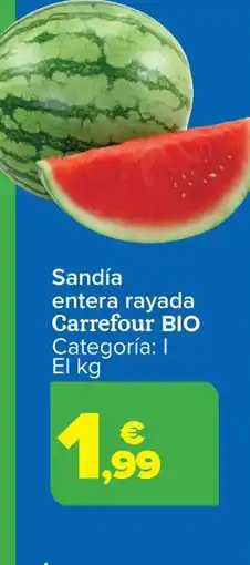 Carrefour Sandia oferta