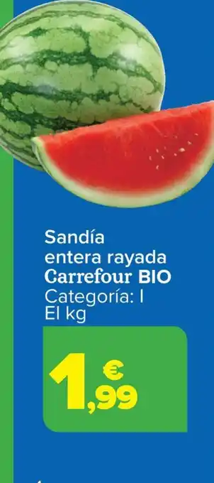 Carrefour Sandia oferta