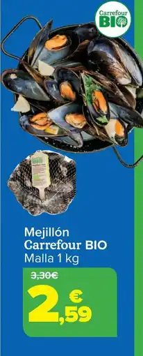 Carrefour CARREFOUR BIO Mejillón oferta