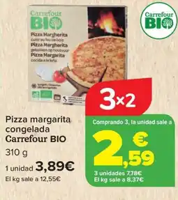 Carrefour CARREFOUR BIO Pizza margarita oferta