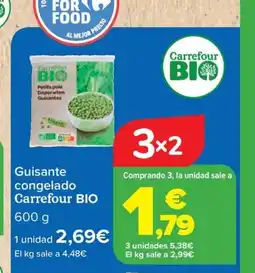 Carrefour CARREFOUR BIO Guisante congelado oferta