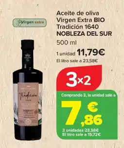 Carrefour Aceite de oliva Virgen Extra BIO Tradición 1640 oferta