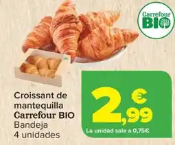 Carrefour Croissant de mantequilla oferta