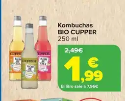 Carrefour BIO CUPPER Kombuchas oferta
