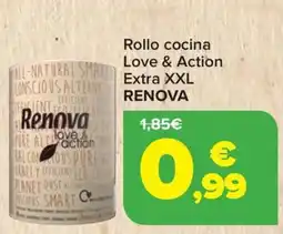Carrefour RENOVA Rollo cocina Love & Action Extra XXL oferta