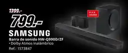 MediaMarkt SAMSUNG Barra de sonido HW-Q990D/ZF oferta