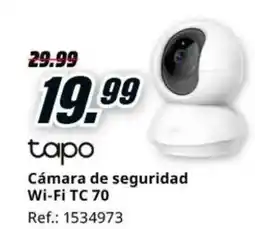 MediaMarkt TAPO Cámara de seguridad Wi-Fi TC 70 oferta