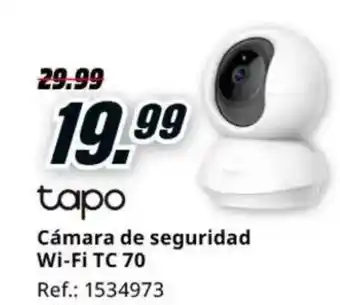 MediaMarkt TAPO Cámara de seguridad Wi-Fi TC 70 oferta
