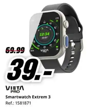 MediaMarkt VIETɅ PRO Smartwatch Extrem 3 oferta