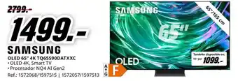 MediaMarkt SAMSUNG OLED 65" 4K TQ65590DATXXC oferta