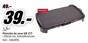 MediaMarkt JATA Plancha de asar GR 217 oferta