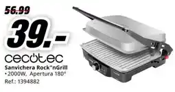 MediaMarkt CECOTEC Sanvichera Rock"nGrill oferta