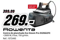 MediaMarkt ROWENTA Centro de planchado Eco Steam Pro DG9662F0 oferta