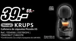 MediaMarkt KRUPS Cafetera de cápsulas Piccolo XS oferta