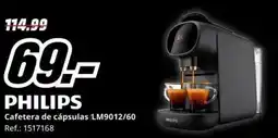 MediaMarkt PHILIPS Cafetera de cápsulas LM9012/60 oferta