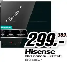 MediaMarkt HISENSE Placa inducción HI6352BSCE oferta