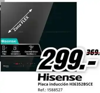 MediaMarkt HISENSE Placa inducción HI6352BSCE oferta