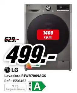 MediaMarkt LG Lavadora F4WR7009AGS oferta