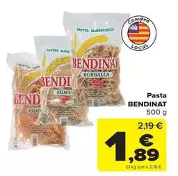 Carrefour Bendinat - pasta oferta