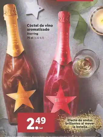 Lidl Cóctel de vino aromatizado 75cl oferta