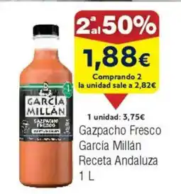 FROIZ Gazpacho Fresco García Millán Receta Andaluza oferta
