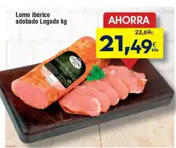 FROIZ Lomo ibérico adobado Legado oferta