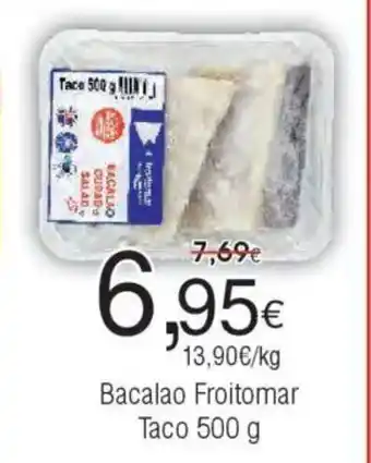 FROIZ Bacalao Froitomar Taco oferta