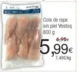 FROIZ Cola de rape sin piel oferta