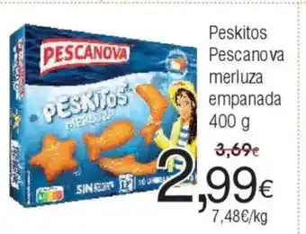 FROIZ Peskitos Pescanova merluza empanada oferta