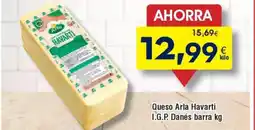 FROIZ Queso Arla Havarti I.G.P. Danés barra oferta
