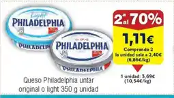 FROIZ Queso Philadelphia untar original o light oferta