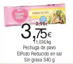 FROIZ Pechuga de pavo ElPozo Reducido en sal oferta