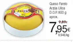 FROIZ Queso Farelo Arzúa Ulloa D.O.P oferta