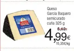 FROIZ Queso García Baquero semicurado cuña oferta