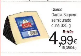 FROIZ Queso García Baquero semicurado cuña oferta