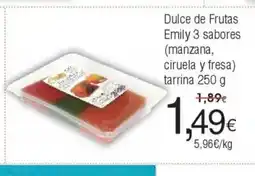 FROIZ Dulce de Frutas Emily 3 sabores oferta