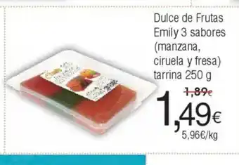 FROIZ Dulce de Frutas Emily 3 sabores oferta