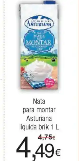 FROIZ Nata para montar Asturiana líquida oferta